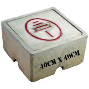 Caja de registro de concreto